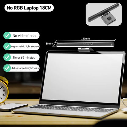 Computer Monitor Light Bar RGB Music Rhythm Screen Hanging Lights Dimming Desk Lamp Reading Gaming Table Lighting